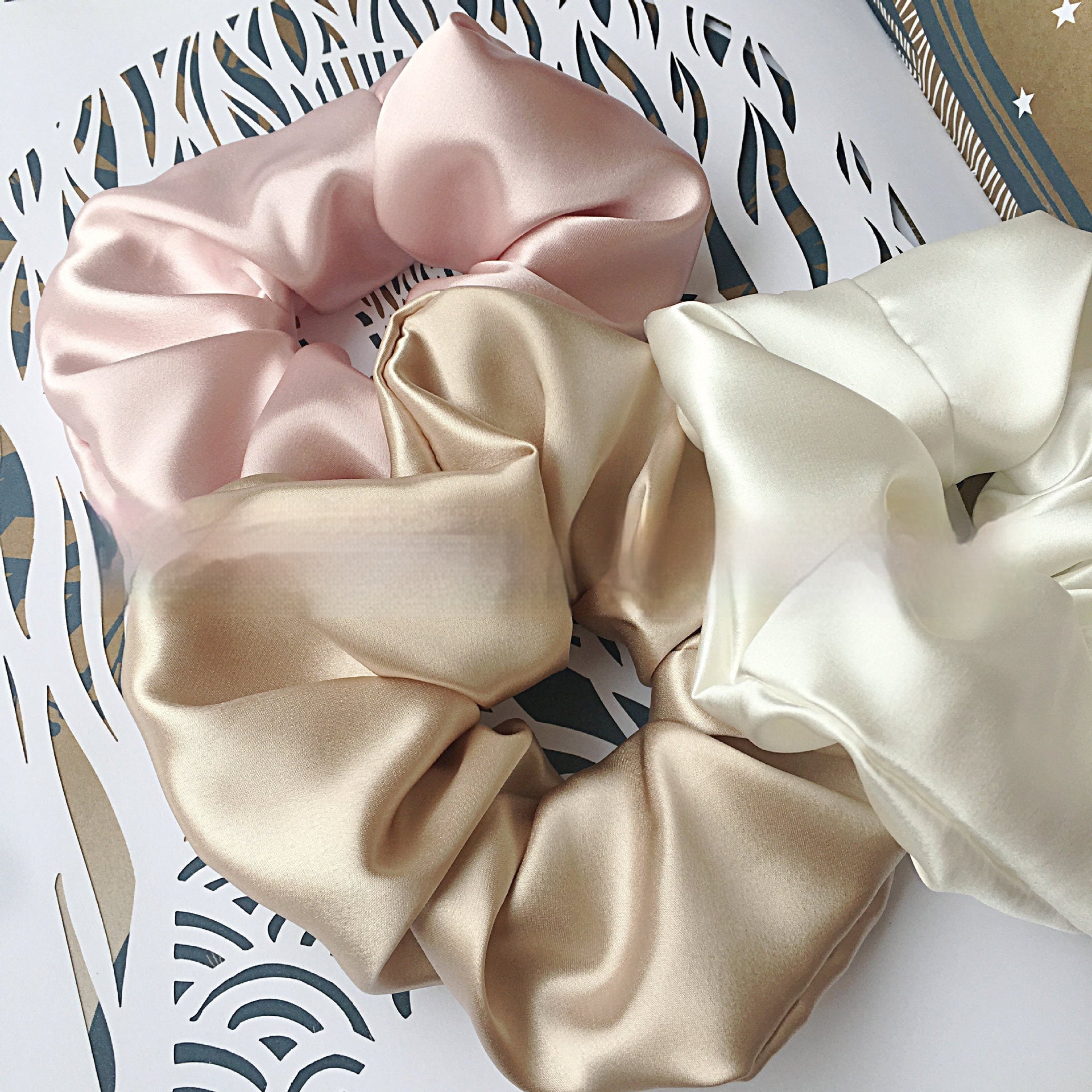 22mm Silk Hair Scrunchie